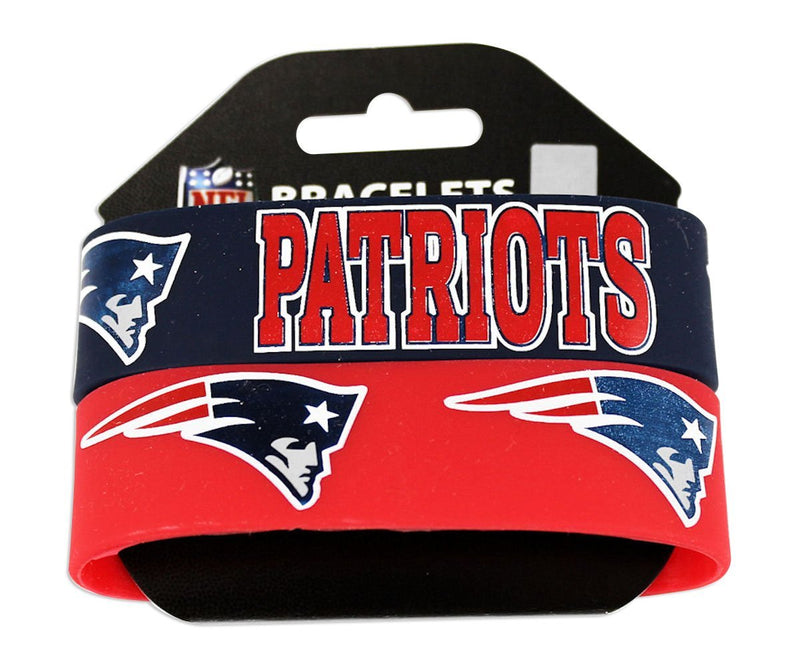 New England Patriots 2 Pack Bracelets