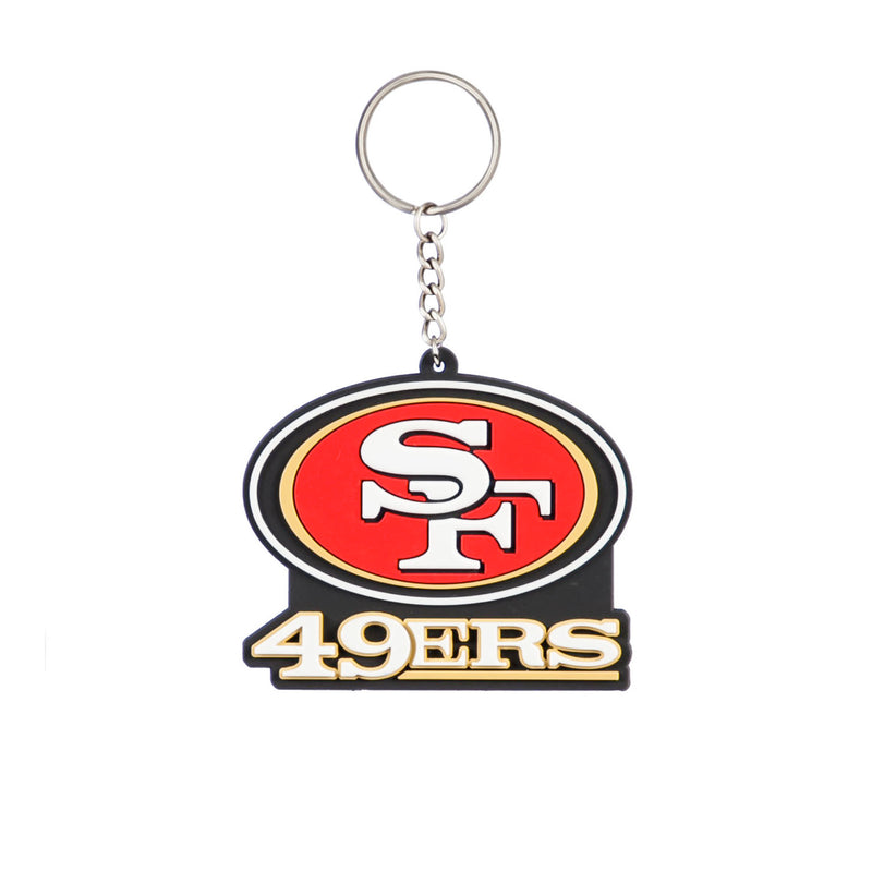San Francisco 49ers - Rubber Keychain
