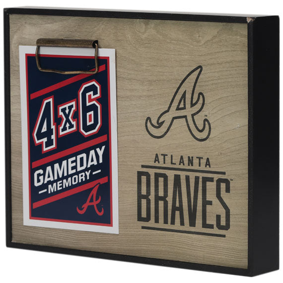 Atlanta Braves - MLB Team Logo 4" x 6" Photo Frame