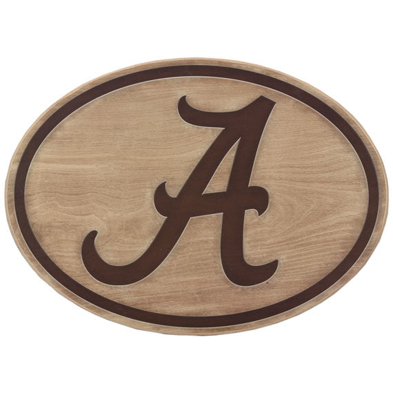 Alabama Crimson Tide - Logo Wood Wall Decor