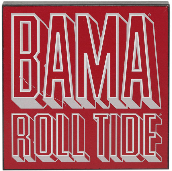 Alabama Crimson Tide - Bama Wood Wall Decor