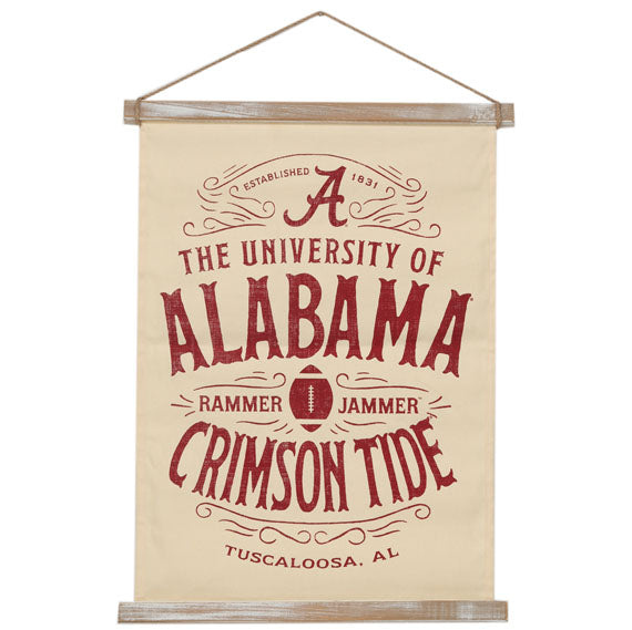 Alabama Crimson Tide - Canvas Banner Wall Decor