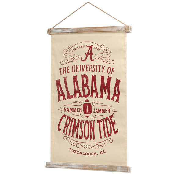 Alabama Crimson Tide - Canvas Banner Wall Decor