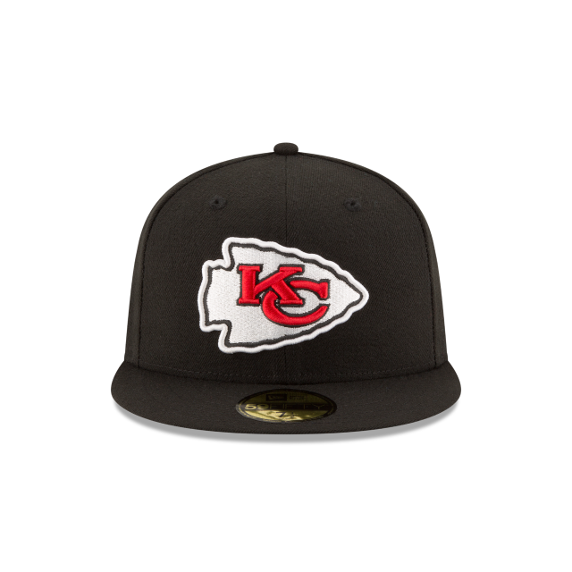 Kansas City Chiefs - 59Fifty Black Hat, New Era