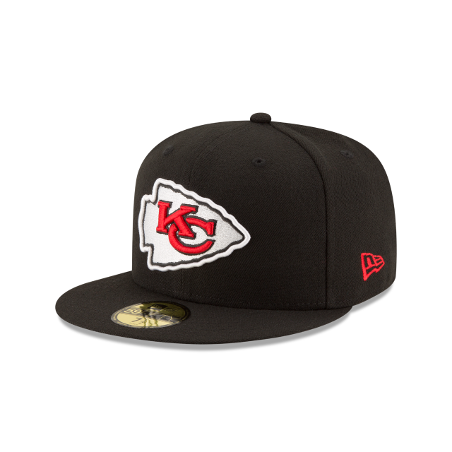 Kansas City Chiefs - 59Fifty Black Hat, New Era