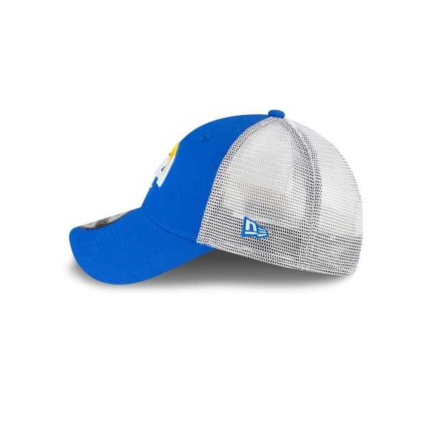Los Angeles Rams - NFL Trucker 9Forty Adjustable Snapback Blue Hat, New Era