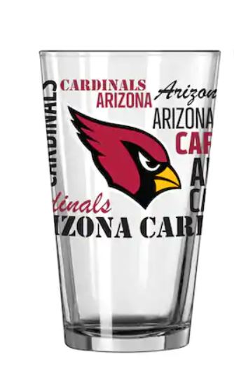 Arizona Cardinals Pint Glass