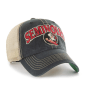 Florida State Seminoles - Vintage Black Tuscaloosa Clean Up Hat, 47 Brand
