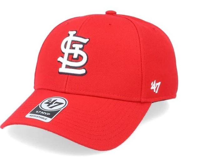 St. Louis Cardinals - Red Woll All MVP Hat, 47 Brand