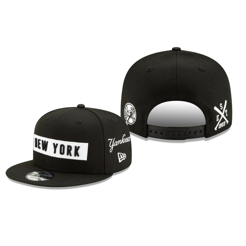 New York Yankees MLB Jersey Pad New Era 9fifty blue cap