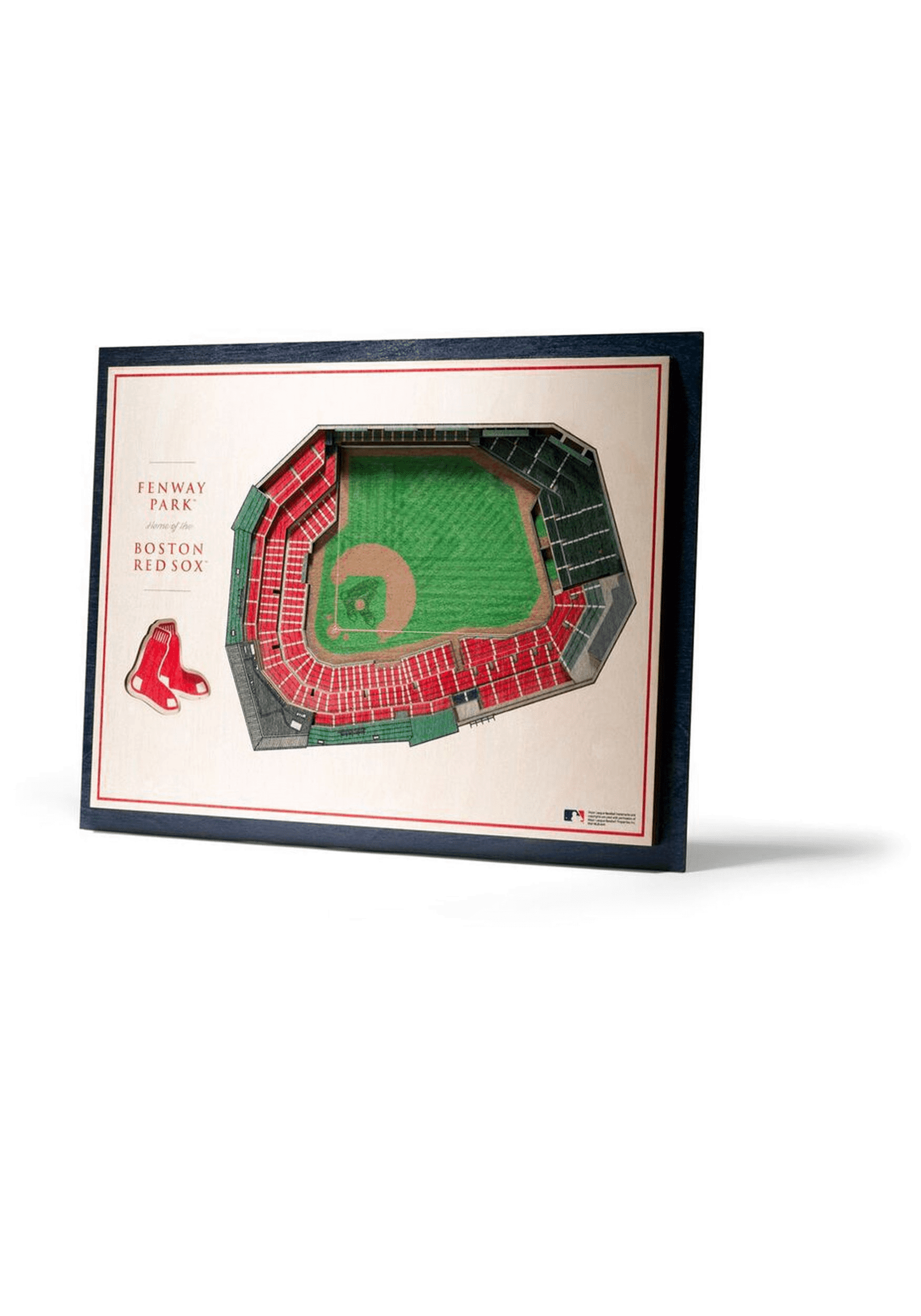 Boston Red Sox 3D  Stadium Views  Wall Art