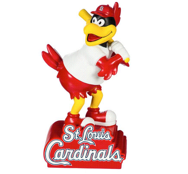 Evergreen St Louis Cardinals  Mascot Statue