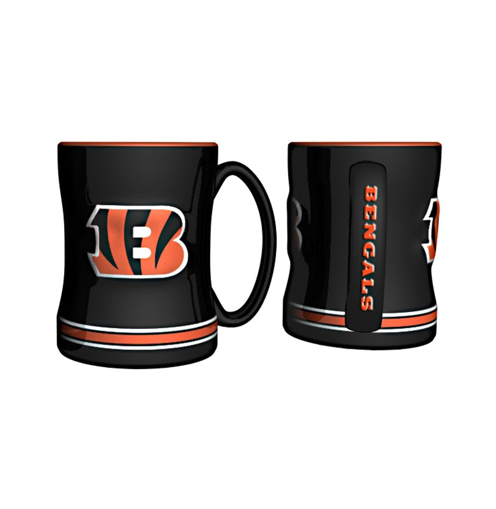 Cincinnati Bengals 14oz Relief Sculpted Mug