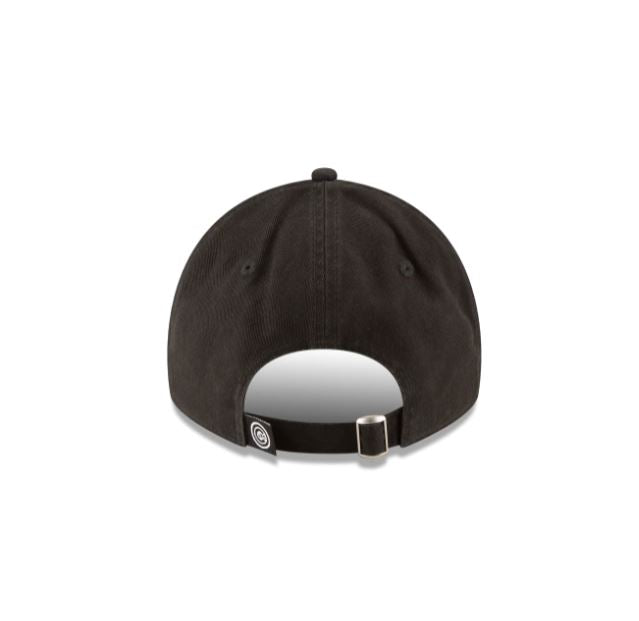 Chicago Cubs - 9Twenty Core Classic Black Adjustable Hat, New Era