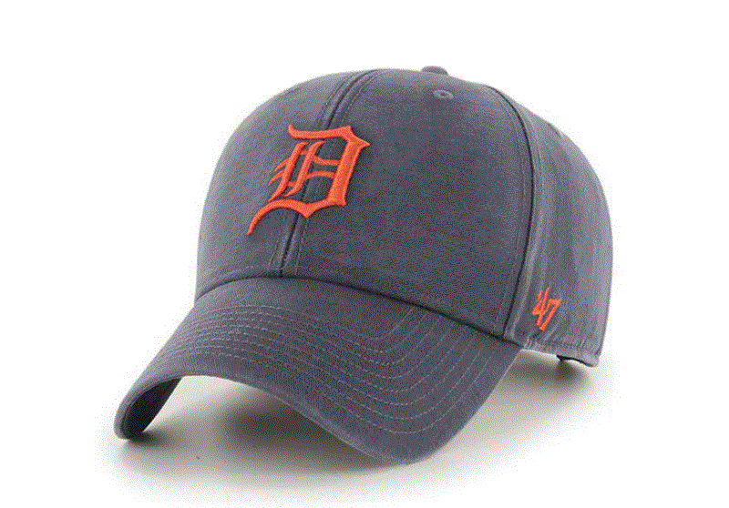 Detroit Tigers - Vintage Navy Legend MVP Hat, 47 Brand