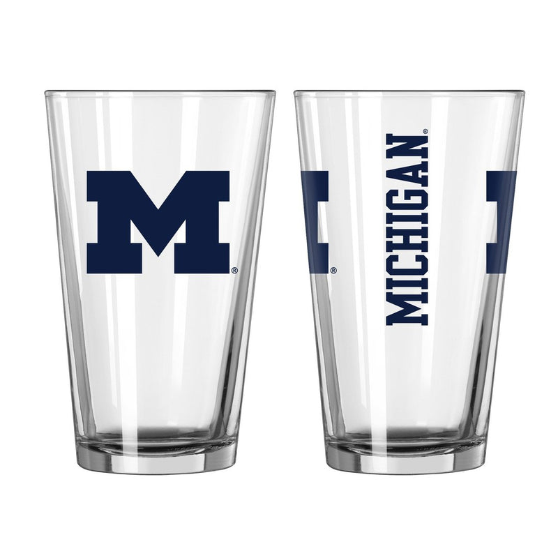 Michigan - 16oz Gameday Pint Glass