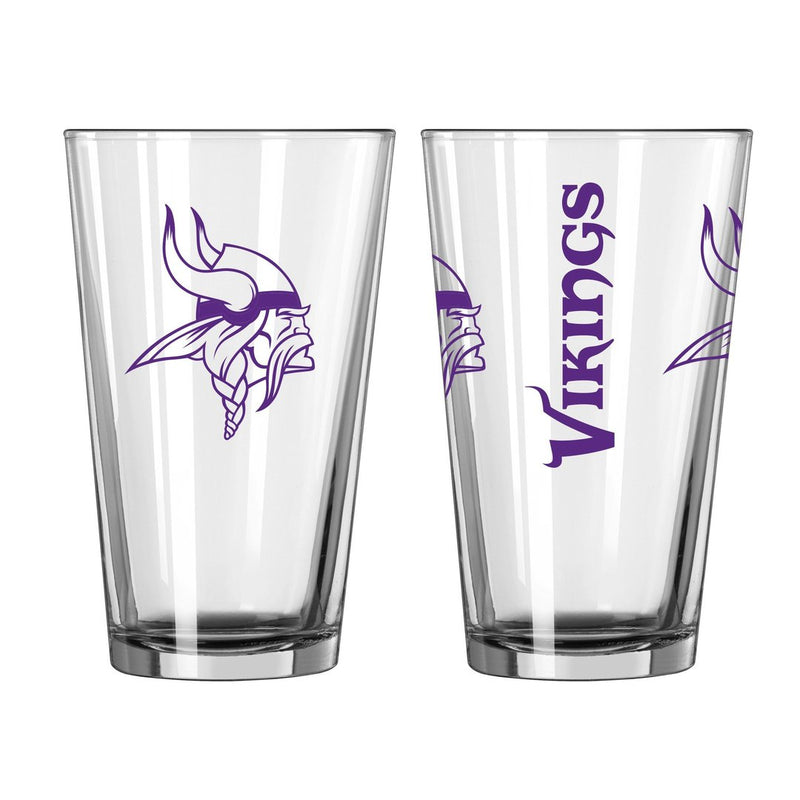 Minnesota Vikings - 16oz Gameday Pint Glass