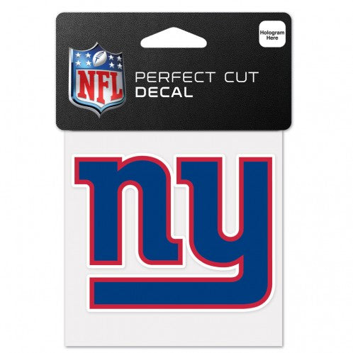 New York Giants - Die Cut 4" x 4" Decal