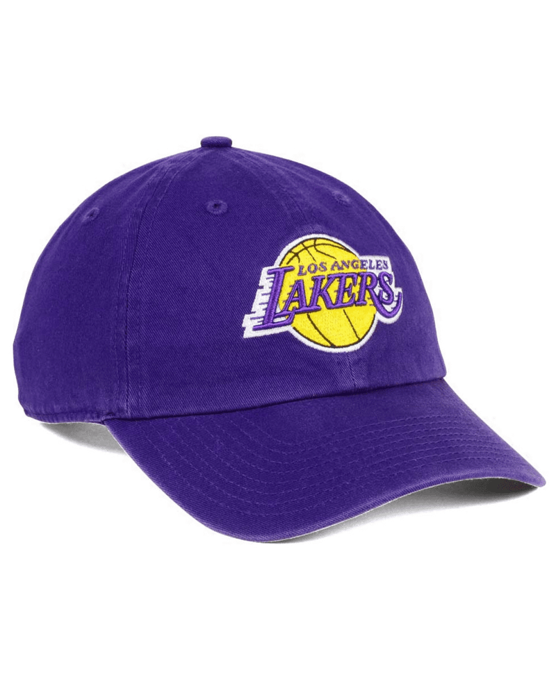 Los Angeles Lakers Purple Clean Up Adjustable Hat