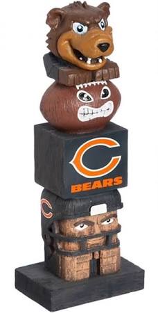 Chicago Bears - NFL Totem Pole