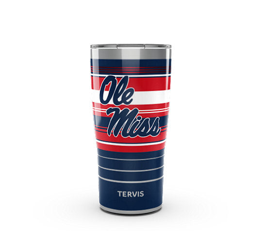 Ole Miss Rebels - Hype Stripes Stainless Steel Tumbler