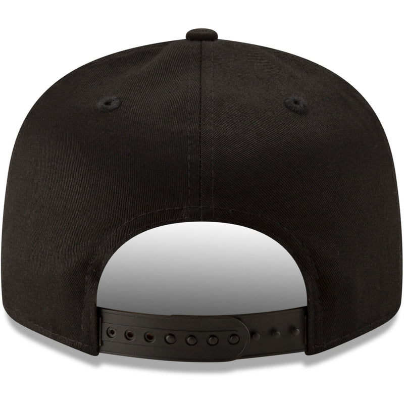 New Orleans Saints New Era Black Basic 9FIFTY Adjustable Snapback Hat