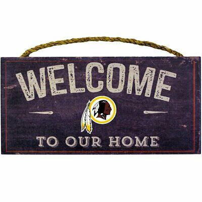 Washington Redskins - Welcome Distressed Sign