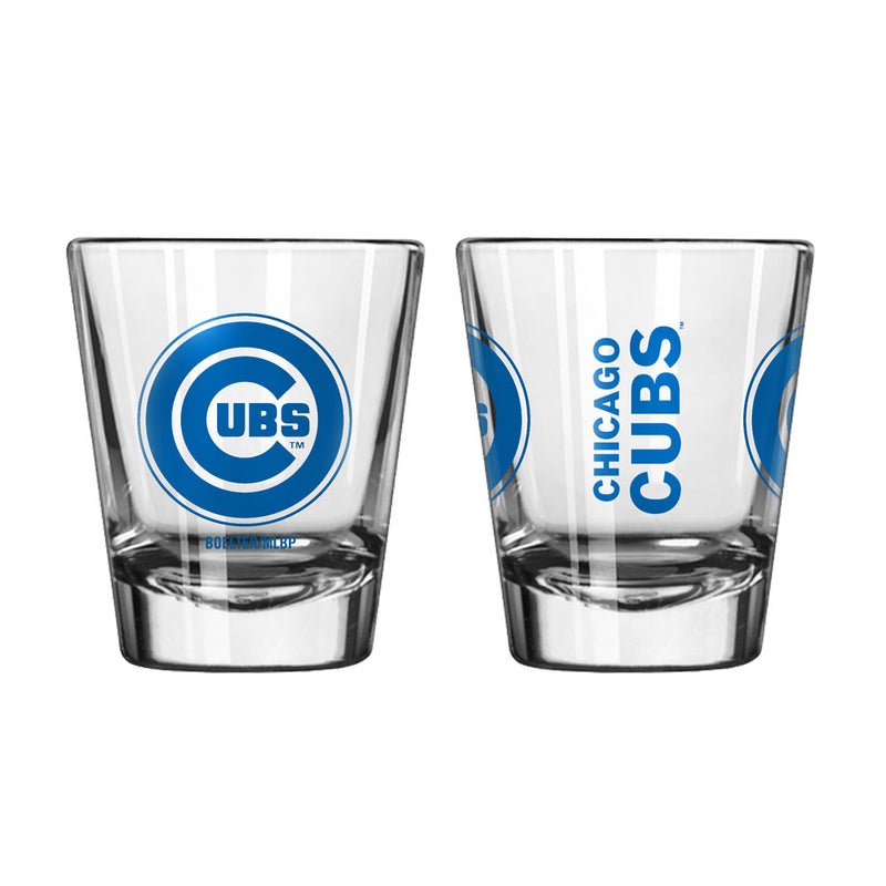 Chicago Cubs - Primary Logo 2oz Shot Glass