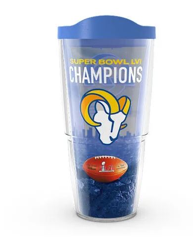 Los Angeles Rams - Super Bowl Champions 16oz / 24oz Tervis Tumbler