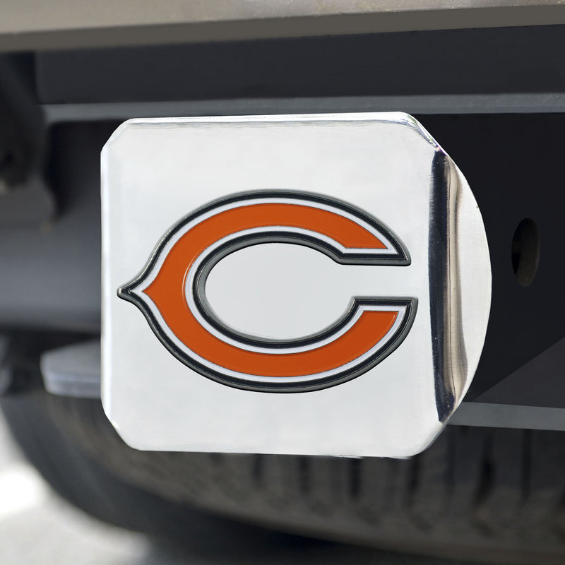 Chicago Bears - Color on Chrome Hitch Cover