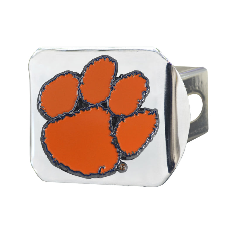 Clemson Tigers - Color on Chrome Hitch Cover