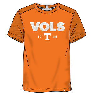 Tennessee Volunteers - Defender Streaky Poly Rush Short Sleeve T-Shirt