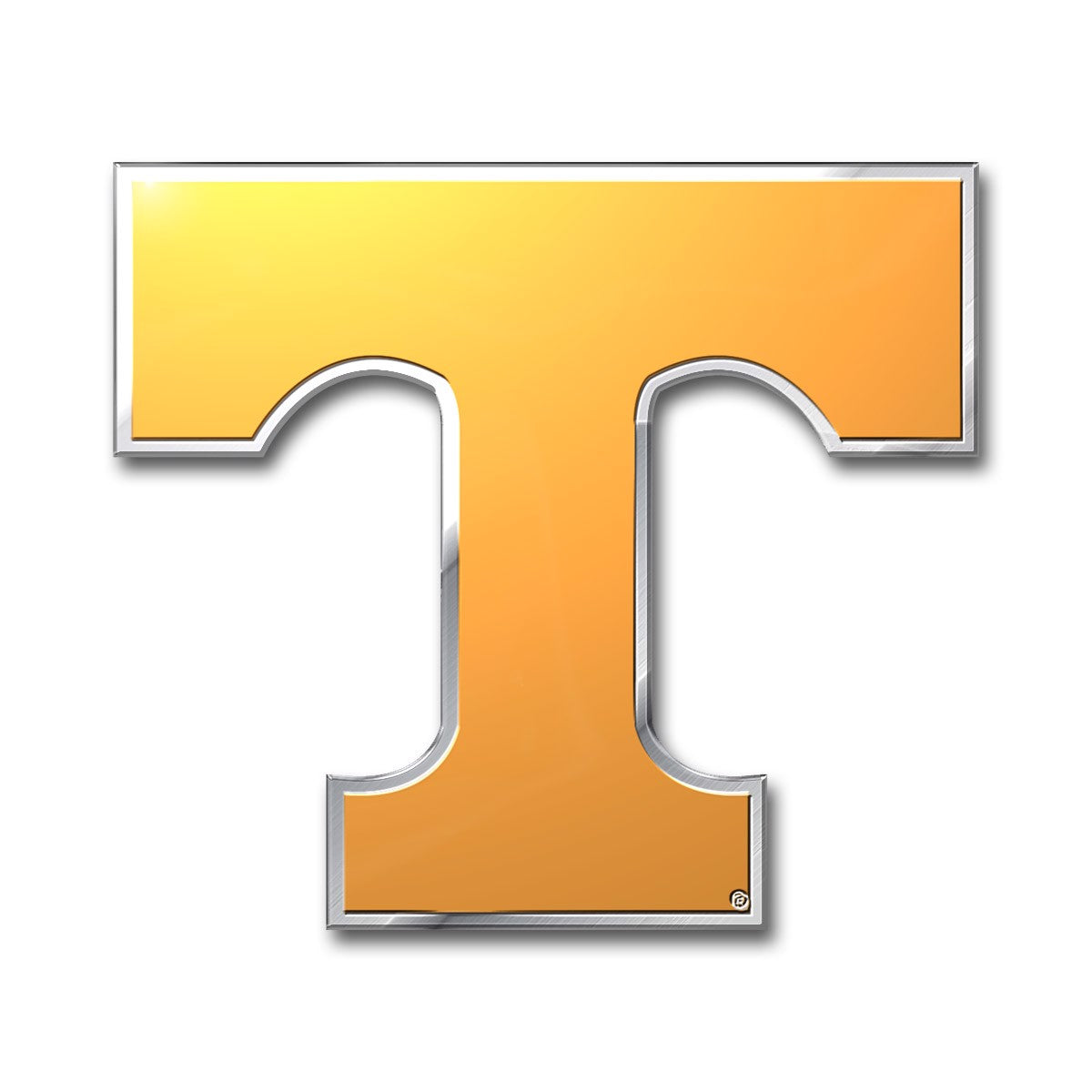 Tennessee Volunteers - Logo Metal 3" x 3.2" Auto Emblem