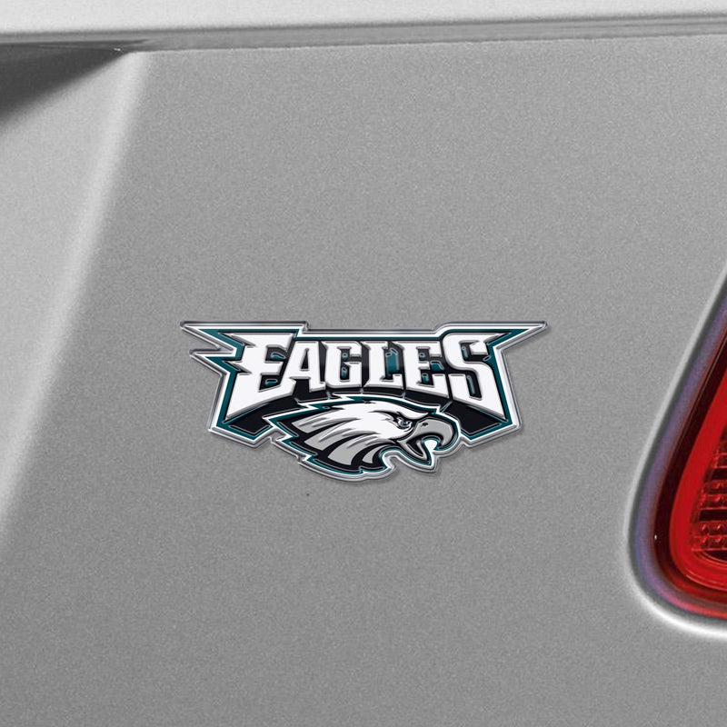 Philadelphia Eagles - Logo Metal 3" x 3.2" Auto Emblem