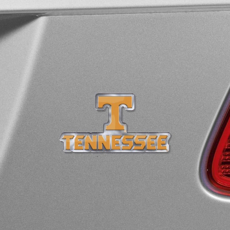 Tennessee Volunteers - Logo Metal 3" x 3.2" Auto Emblem