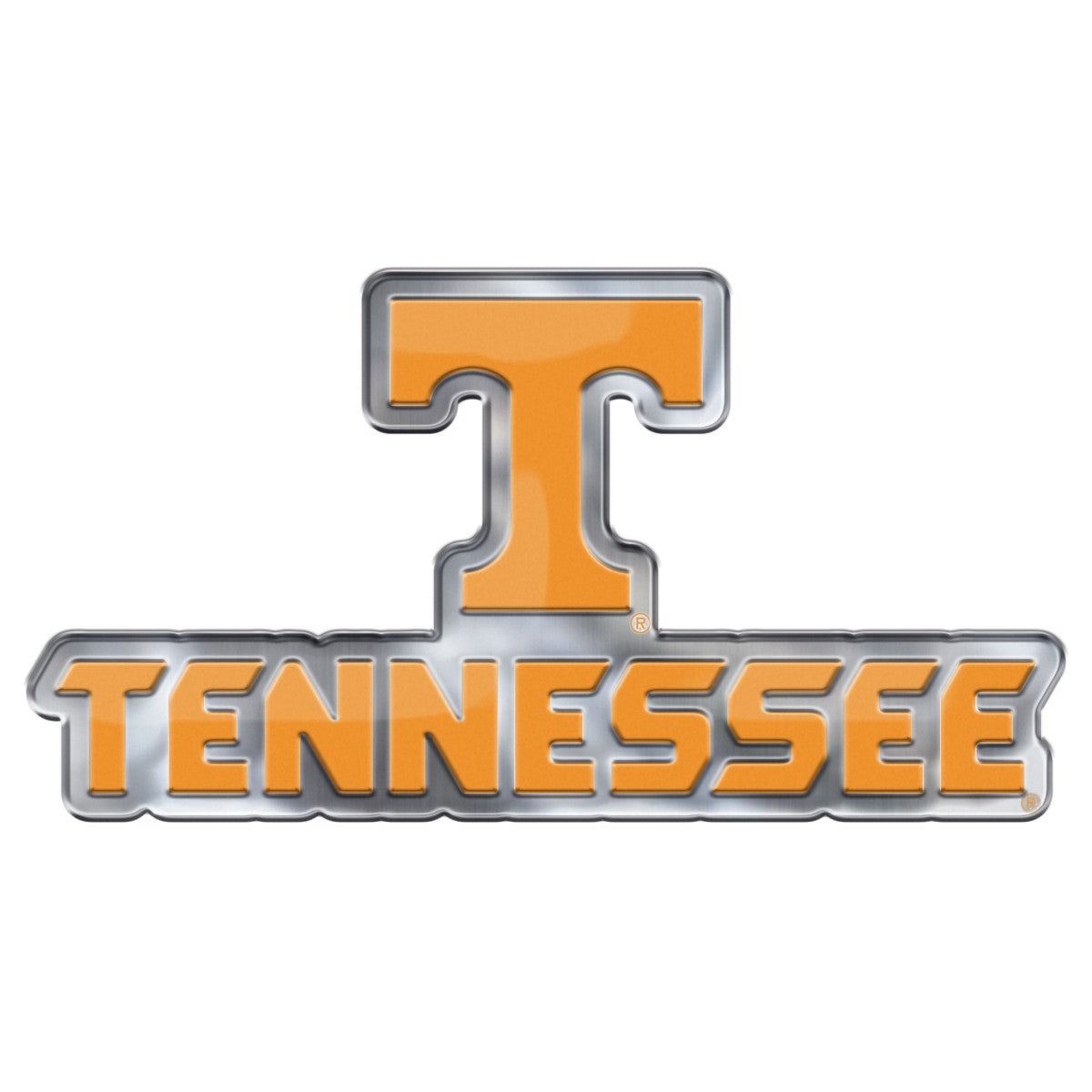 Tennessee Volunteers - Logo Metal 3" x 3.2" Auto Emblem