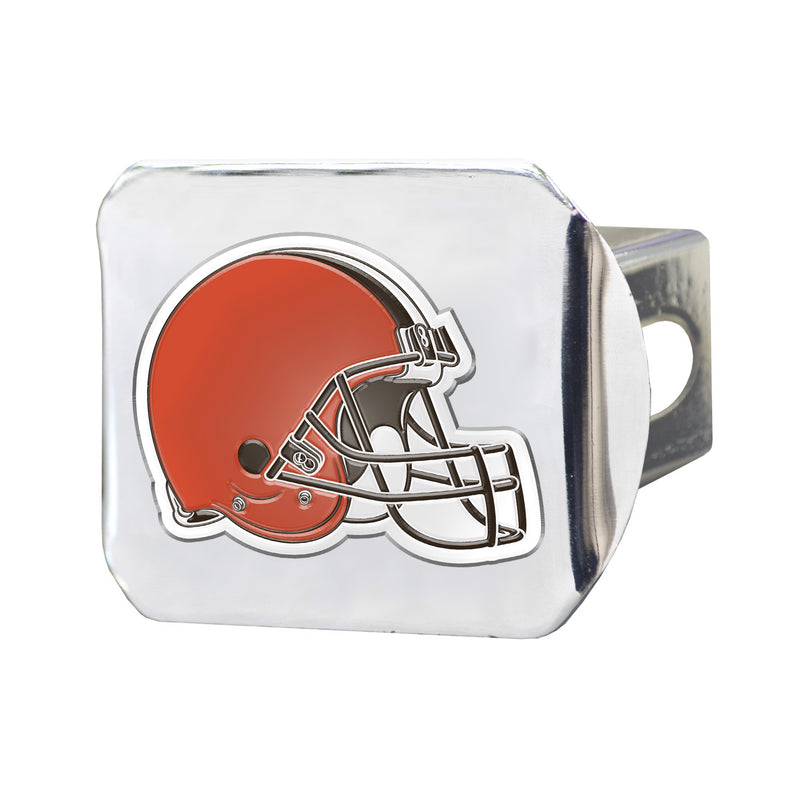 Cleveland Browns - Color on Chrome Hitch Cover