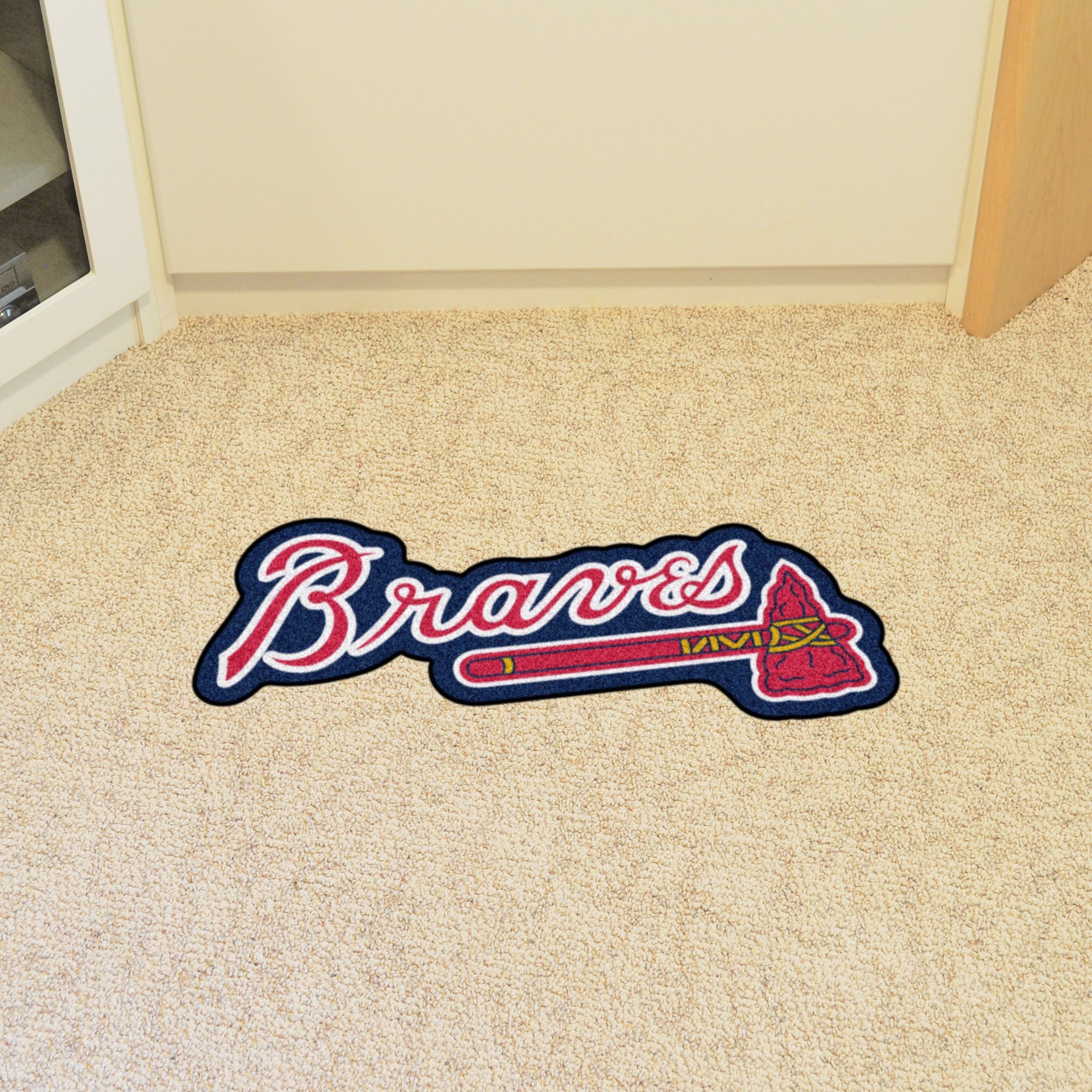 Atlanta Braves Mascot Doormat