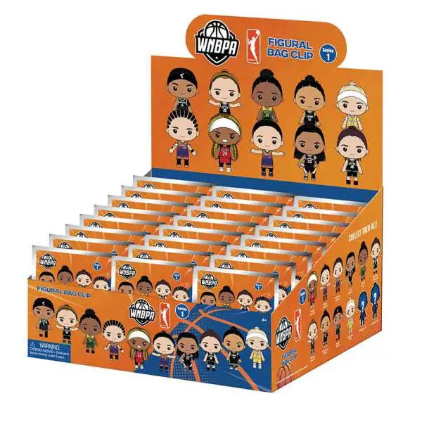 Monogram WNBA -  Series 1 - 1pcs 3D Figure Bag Clip Blind Bag