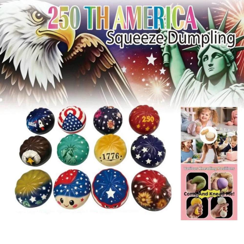 Squishy Dumpling Buns - Mystery 1Pc Sensory Fidget Toy
