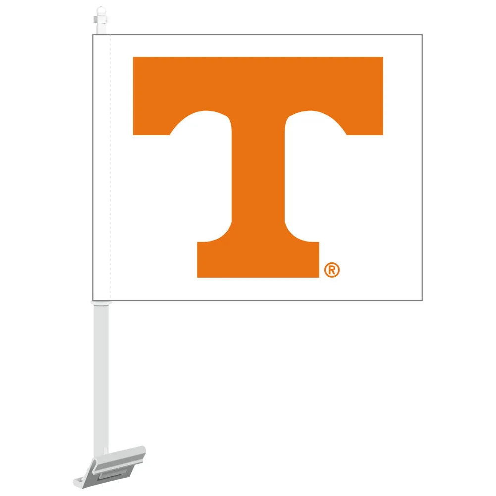 Tennessee Volunteers - Logo Car 11.75" x 14" Flag