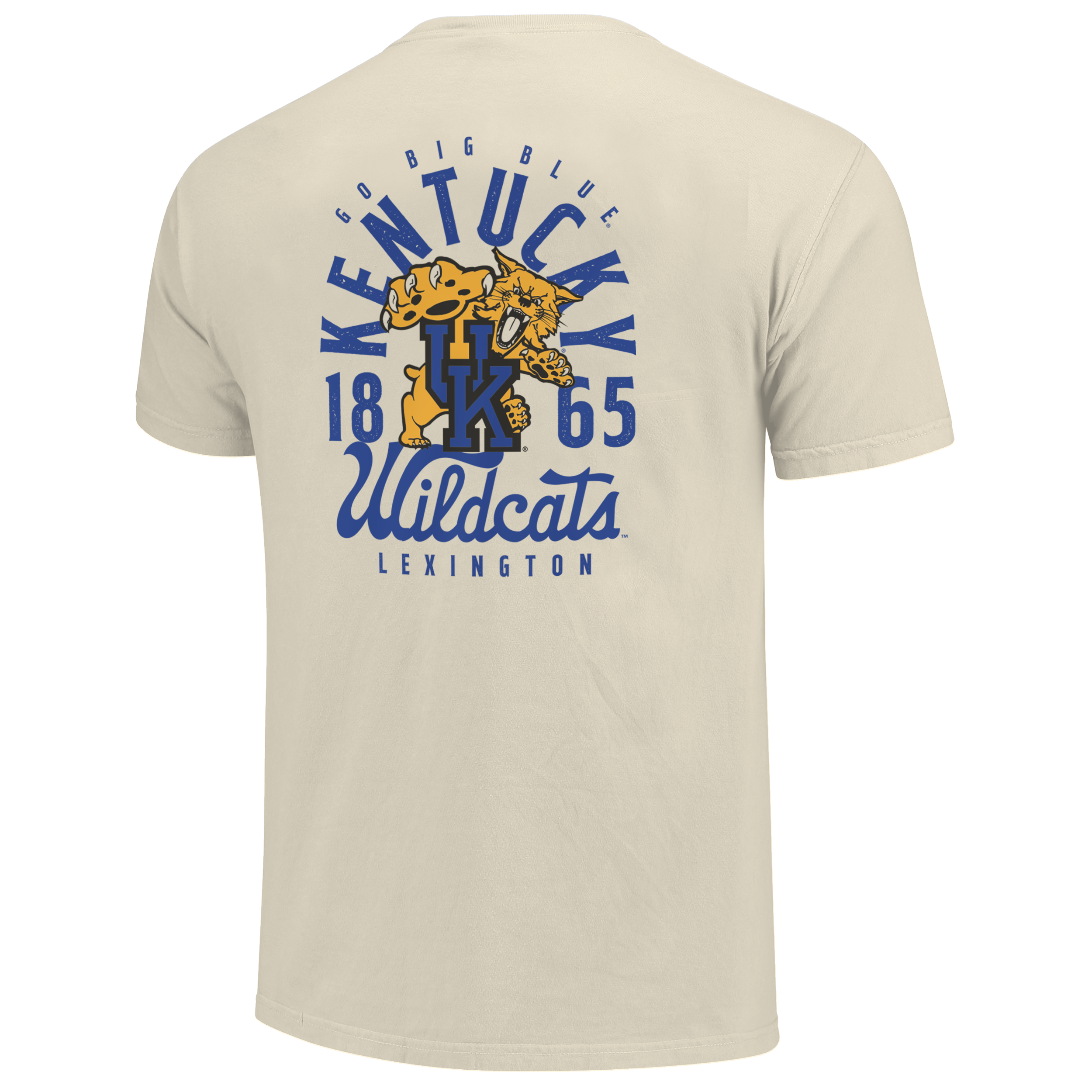 Kentucky Wildcats - NCAA Mascot Overlay Comfort Color T-Shirt