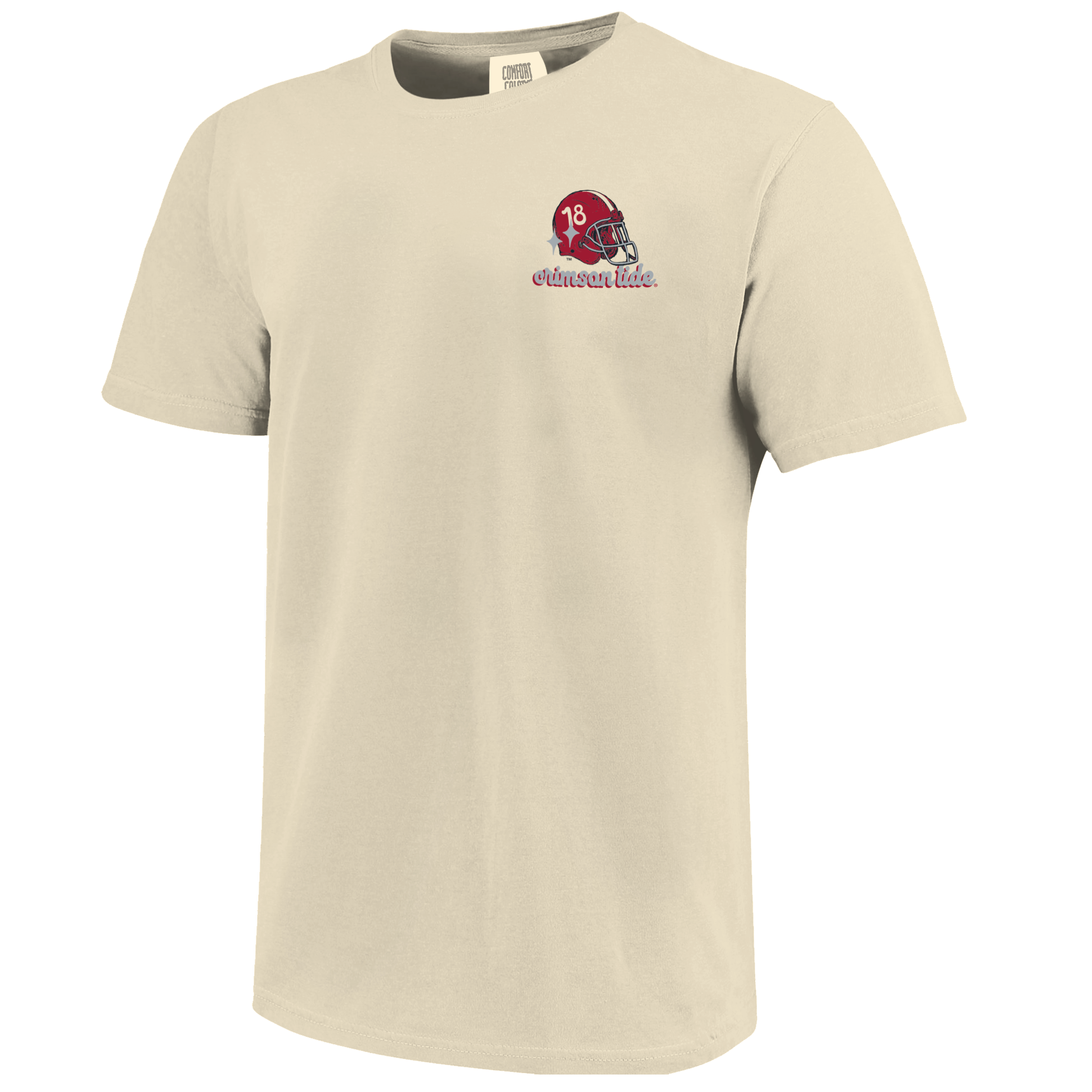 Alabama Crimson Tide - NCAA Football Season Comfort Color Short Sleeve T-Shirt