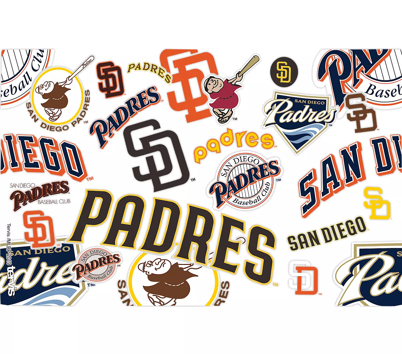 San Diego Padres - MLB All Over Plastic Tumbler