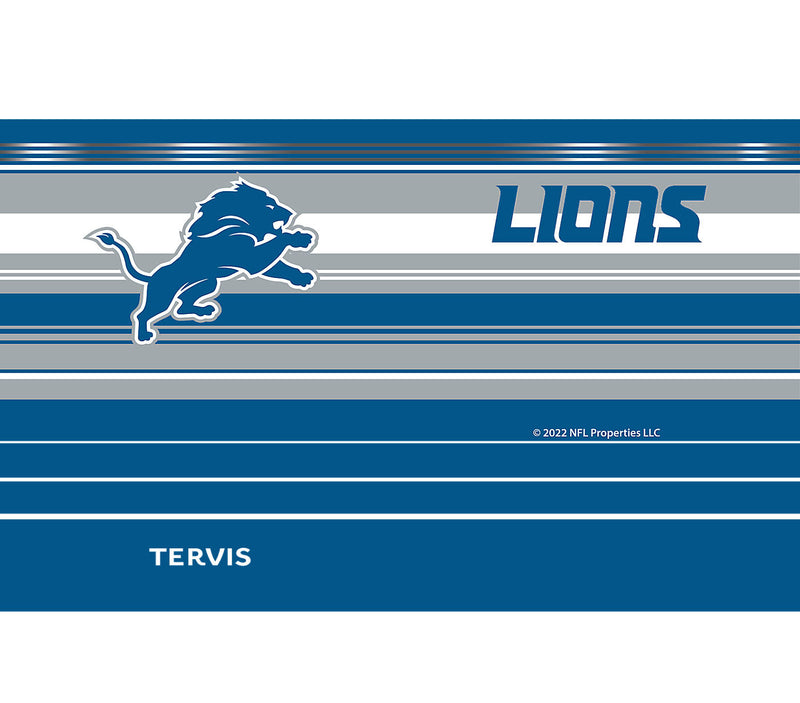 NFL® Detroit Lions-Hype Stripes Stainless Steel Tumbler