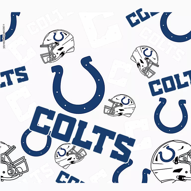 Indianapolis Colts - NFL All Over Plastic Tumbler