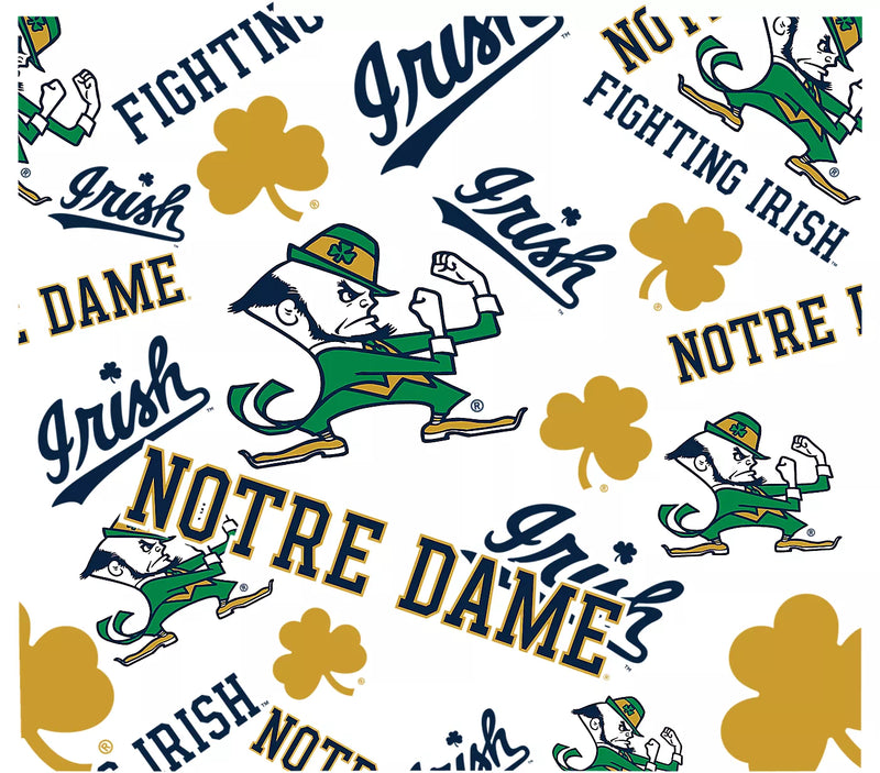 Notre Dame Fighting Irish - All Over Plastic Tumbler