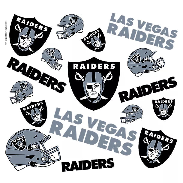 Las Vegas Raiders - NFL All Over Plastic Tumbler