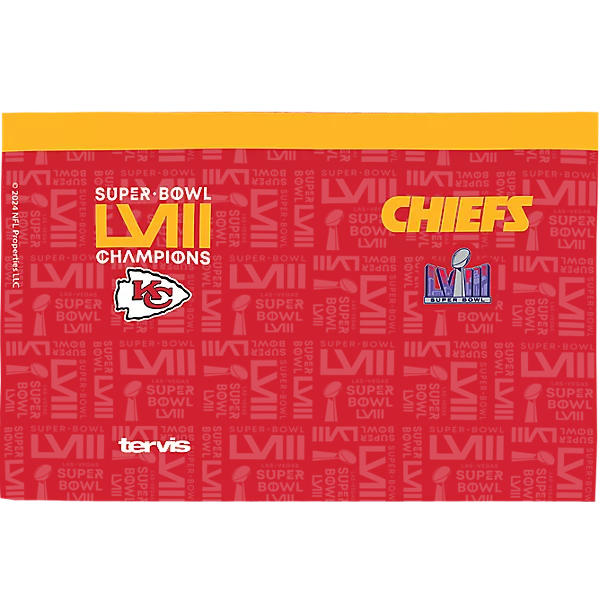 Kansas City Chiefs - NFL Super Bowl LVIII  Champions Plastic Tumbler