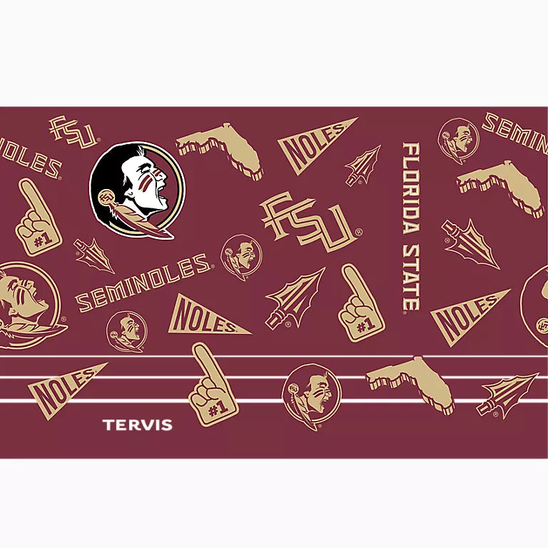 Florida State Seminoles - NCAA Swag Stainless Steel Tumbler with Slider Lid